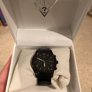 Guess watch black great condition!